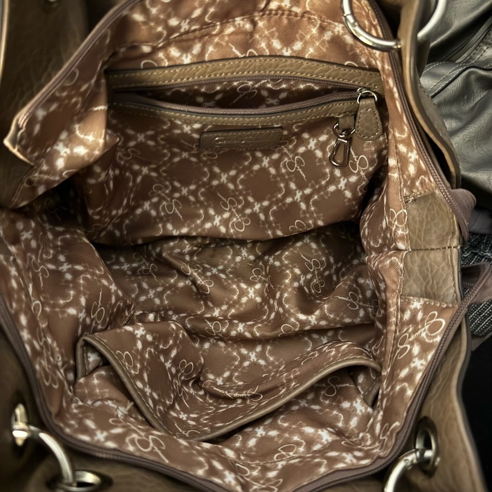 Jessica Simpson Brown Hobo Bag